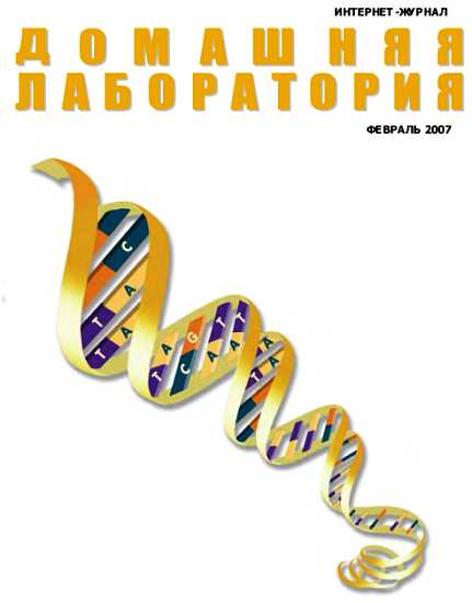 Интернет-журнал "Домашняя лаборатория", 2007 №2 - Журнал «Домашняя лаборатория»