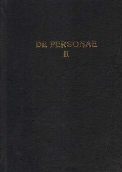 De Personae / О Личностях Сборник научных трудов Том II - Андрей Ильич Фурсов