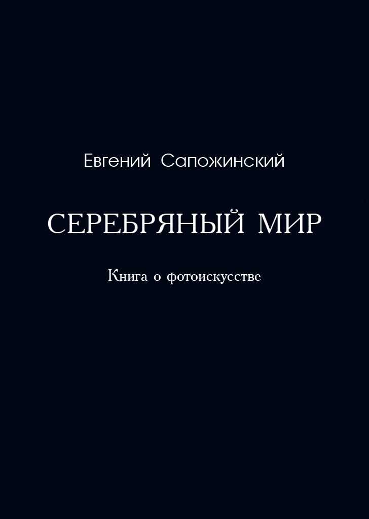 Серебряный мир. Книга о фотоискусстве - Евгений Владимирович Сапожинский