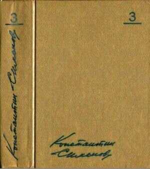 Том 3. Товарищи по оружию. Повести. Пьесы - Константин Михайлович Симонов