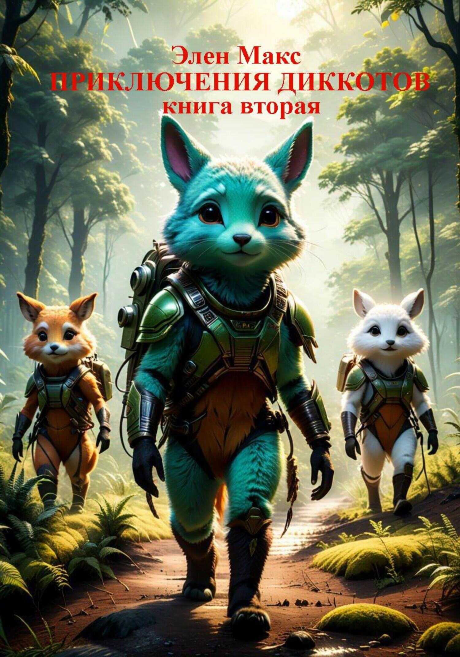 Приключения диккотов. Книга вторая - Элен Макс