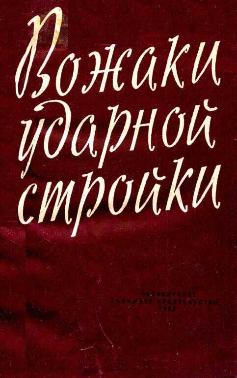 Вожаки ударной стройки - Владимир Тихонович Петров